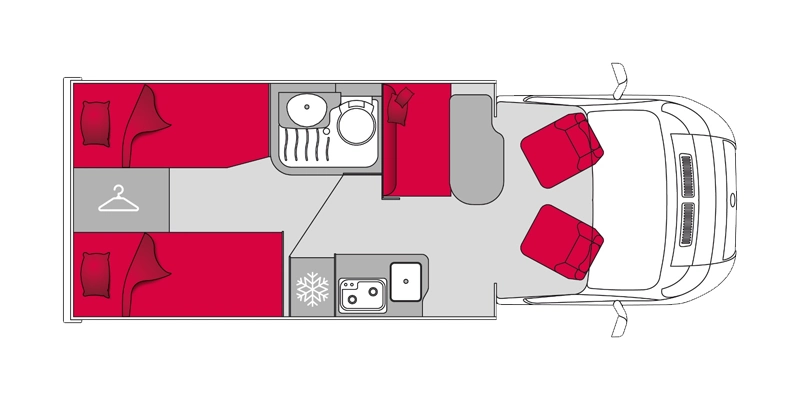 Camper 15 Pilote P650GJ