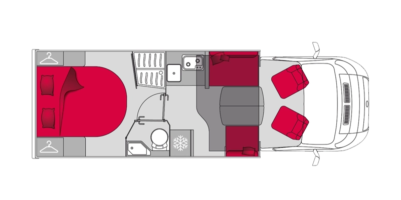 Camper 16 Pilote P726FC