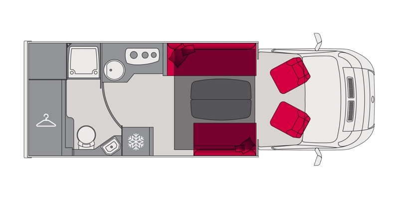 Camper 1 Pilote P696D