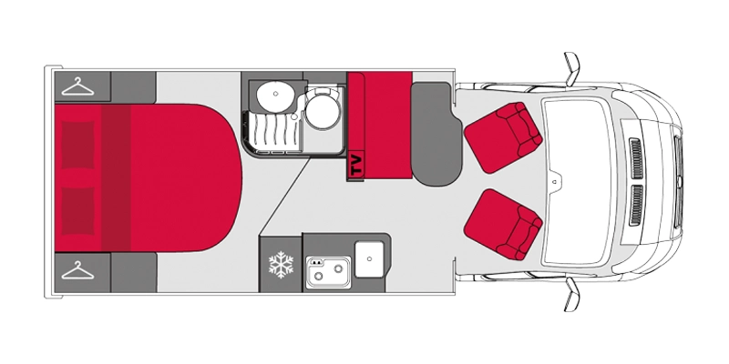 Camper 2 Pilote P650C