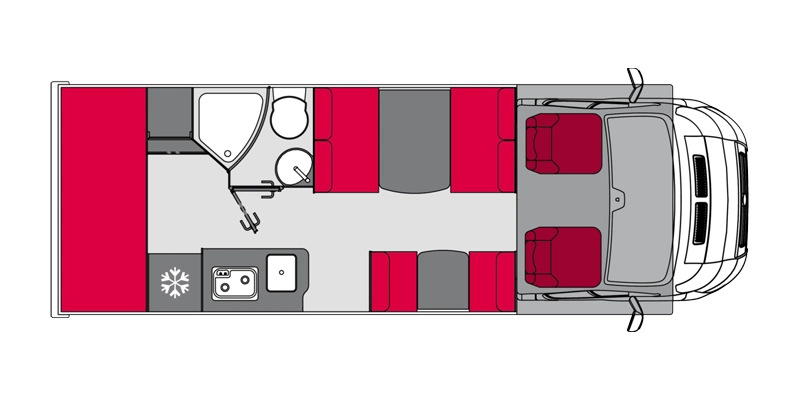 Camper 6 Pilote C700S